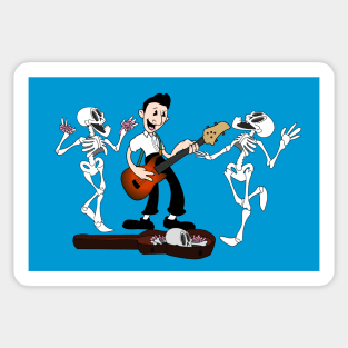 The Night That the Skeletons Came To Life Sticker